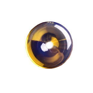 一代纯天然多米尼加蓝珀吊坠平安扣毛衣链原矿蜜蜡琥珀项链男女款