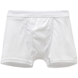 香港chicks 鸡仔唛新品2条装男童罗纹内裤平角裤纯棉儿童宝宝内裤