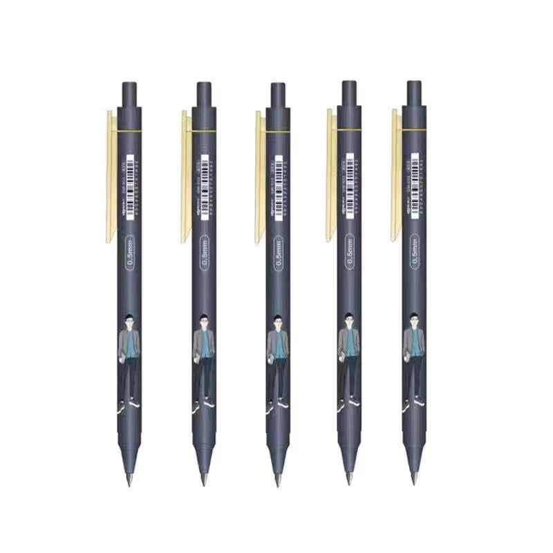 点石针管型复古直液式彩色速干笔走珠君904轻复古色0.5mm