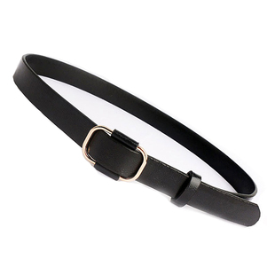 免打孔腰带女细配裙子简约百搭装饰牛仔裤带大码加长胖妹妹皮带潮