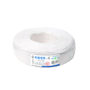 国标 熊猫电线 RVV软护套线 3芯6平方 软线高纯度无氧铜