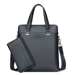2024新款手提包男包手拿竖款公文包男士商务文件包斜挎包单肩包包