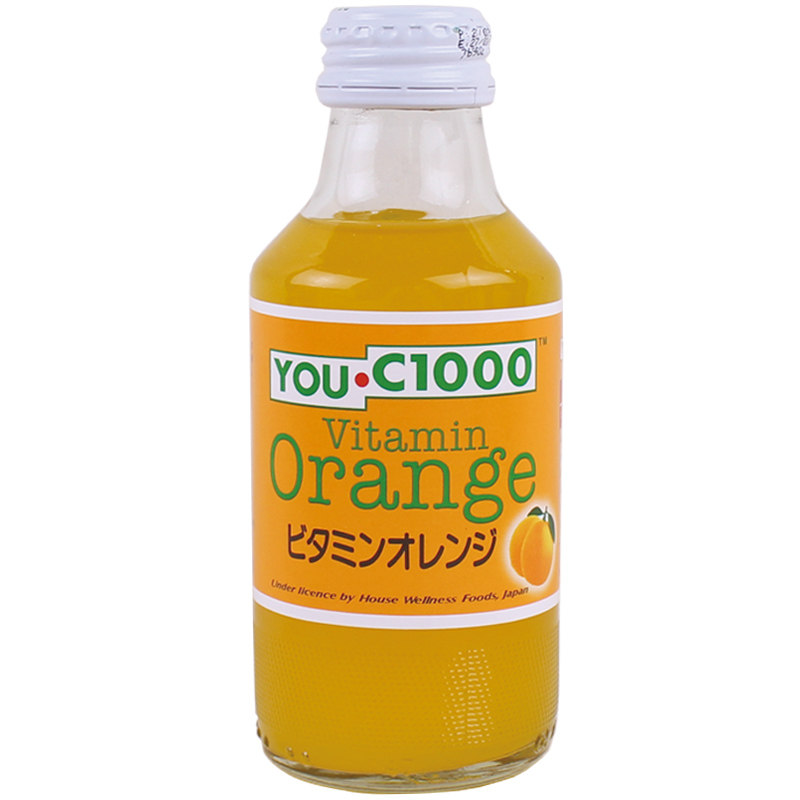 YOUC1000果汁碳酸饮料小瓶进口