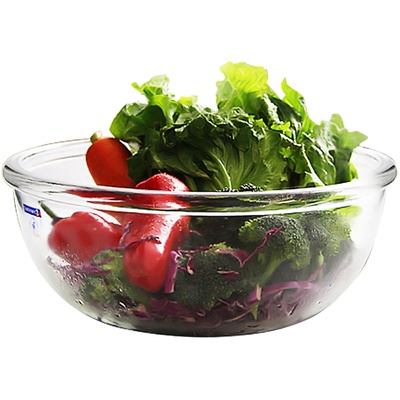 乐美雅钢化玻璃沙拉碗打蛋盆