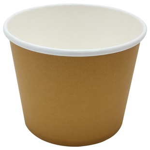 一次性碗纸碗牛皮纸圆形汤碗带盖快餐外卖打包餐盒米粉粥加厚商用