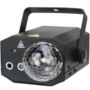 ktv闪光灯 舞台灯光七彩灯声控激光灯宿舍蹦迪灯旋转彩灯夜店家用室内镭射灯旋转健身房动感单车