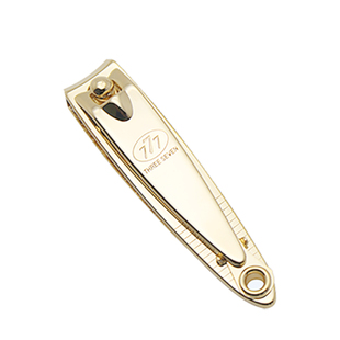 专柜正品 韩国777指甲剪 N-602G 小号777指甲刀 镀金指甲钳