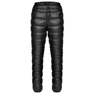 天石羽绒裤男内穿中老年人加厚保暖鹅绒户外高腰女士宽松棉裤V331