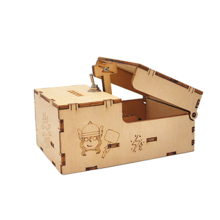 Don't touch无聊的盒子手工拼装diy材料包创意搞怪生日礼物益智