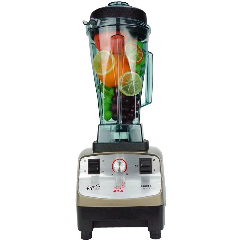 祈和龟兔版ks767II沙冰机商用奶茶店果汁榨汁碎冰搅拌破壁料理机
