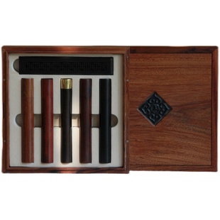 中国沉香文化博物馆 锦绣线香套装礼盒 实木包装 商务送礼可定制