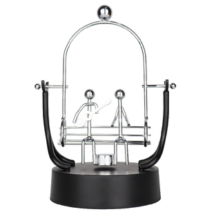 牛顿摆球永动机仪磁悬浮混沌小摆件办公桌创意家居装饰品现代简约