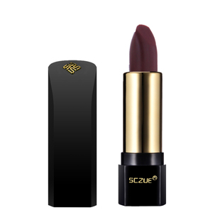 限量版 色彩主义黑玫瑰水润唇膏孕妇黑口红 持久防水不脱色不粘杯