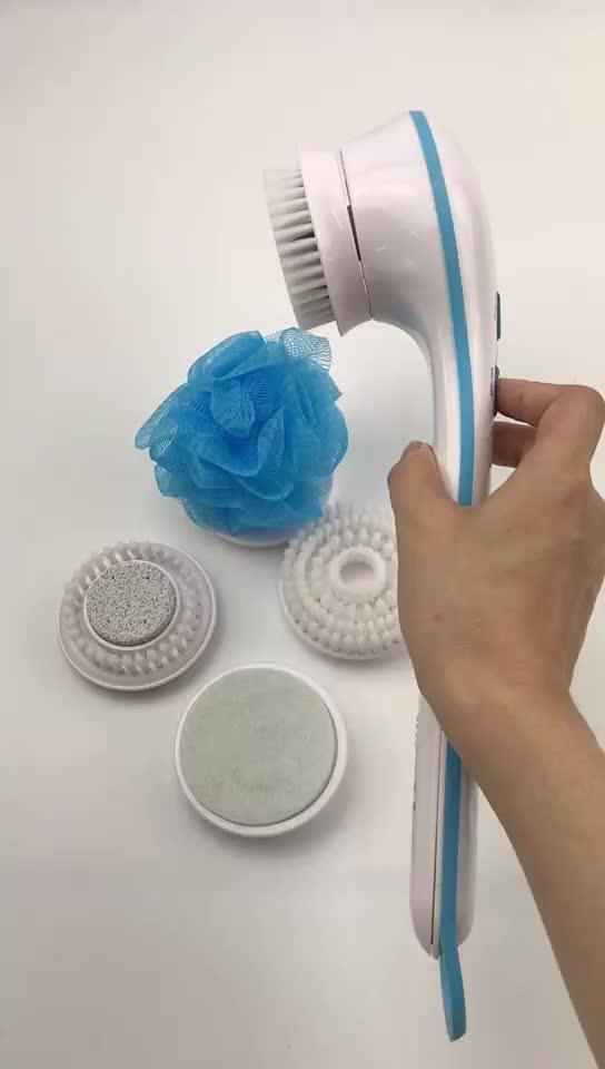 5 In 1 Brush Cleanse & Pamper Your Body Multifunctional Bath Brushes