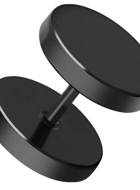 2025新款男士日韩黑色耳钉耳饰品