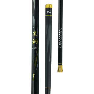 达亿瓦达瓦DAIWA黑钢Y7H9H台钓竿黑坑竿钓鱼竿手竿碳素大物竿钓竿