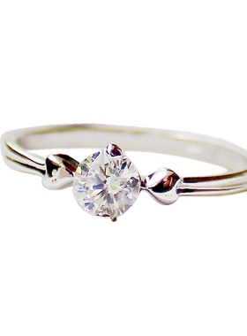 心相映超闪八心八箭两爪30戒指