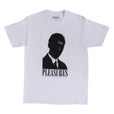 PLEASURES短袖四季男士黑白圆领