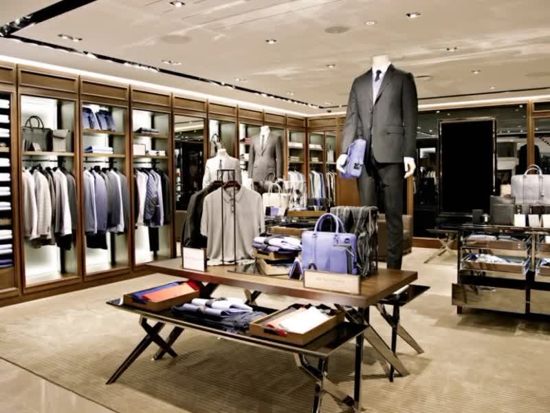 Tailor Made High Quality Clothing Store Display Showcase Furniture ...