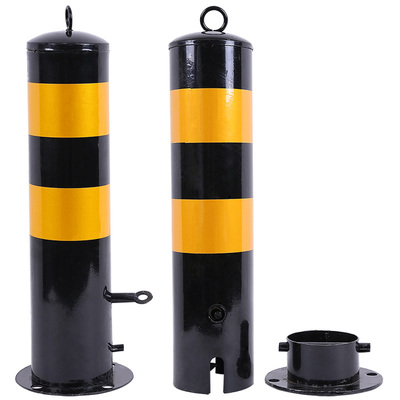 车位锁桩防撞活动立柱固定路障