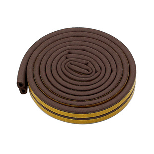 E型自粘门窗密封条木门缝防风保暖贴房门防震隔音条衣柜防撞胶条