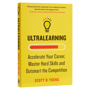 预售 超级学习者 Ultralearning Accelerate Your Career 快速掌握高难度技能的9个步骤 英文原版  Scott H. Young【中商原版】