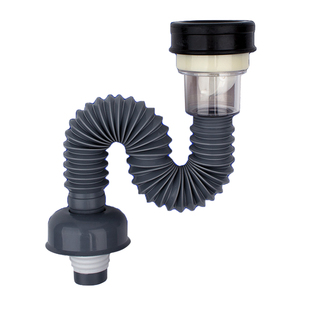 潜水艇小便斗下水管小便器防臭排水管小便池排尿管配件壁挂式S弯