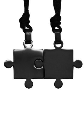 光面黑色钛钢三四兄弟姐妹吊坠