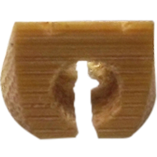 厂家促销演奏京二胡琴码楠竹码子乐器配件手工雕刻光滑细腻梵巢牌