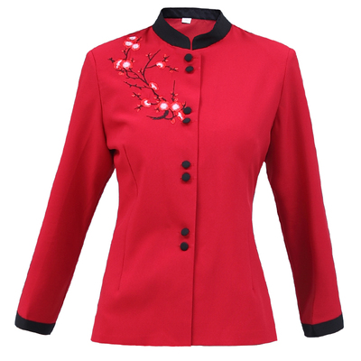 餐饮店农家乐西餐厅火锅店秋冬装