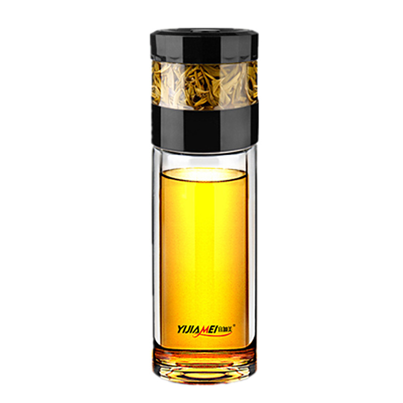 宜加美茶水分离车载密封旅行杯