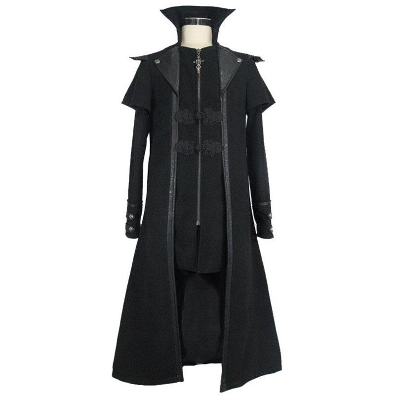 钢铁老爷朋克风哥特gothic时尚男