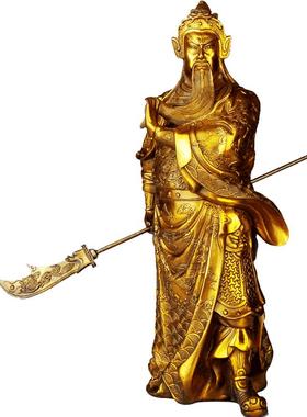 祥云阁纯铜关羽武财神