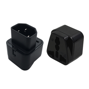 国标转接头 机箱电源品字插头转多功能插座品字接口转换器 WD-320