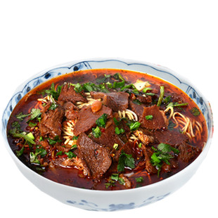 定中街地道美食6份礼盒装包邮牛肉面牛杂面正宗襄阳味道厂家直销