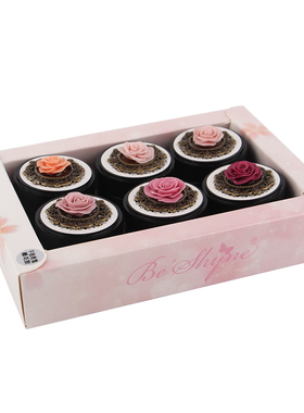 3d立体干枯玫瑰雕花胶美甲新品