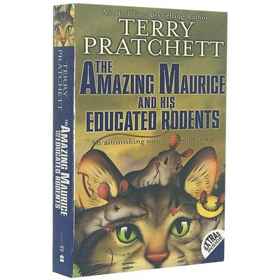 碟形世界 猫和少年魔笛手 Discworld The Amazing Maurice and His Educated Rodents 英文原版
