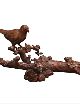 纯紫铜喜上眉梢乔迁结婚礼物镇纸