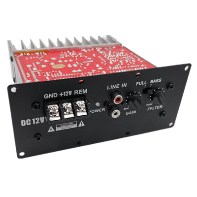 功放板150w双管对管车载低音炮