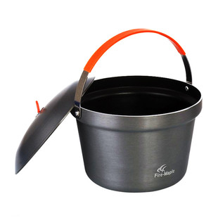 火枫盛宴户外大锅多人露营野炊亲子自驾游饭锅吊锅蒸锅煎锅火锅锅