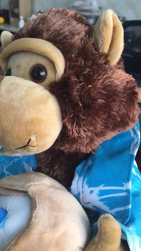 Gift Toys Children Elephant Plush To Appease Animals Stripes Birthday