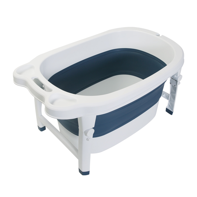 婴儿洗澡盆宝宝浴盆新生儿童洗澡桶折叠浴桶可游泳家用泡澡桶大号