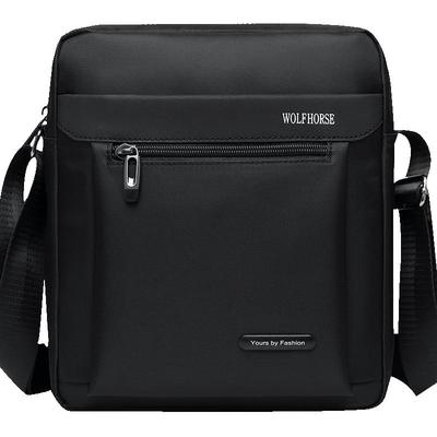 单肩旅行男包休闲牛津布