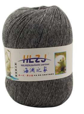 专柜海蓝之家貂绒线弹力修身6+6 貂毛线/羊绒线/貂绒毛线包邮