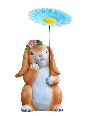 庭院花盆幼儿园造景仿真卡通兔子