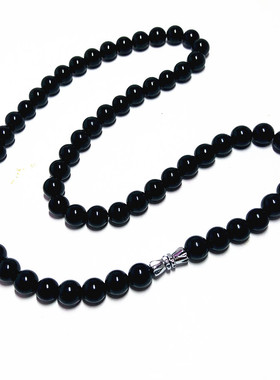 墨玉细腻高档好礼项链馈赠