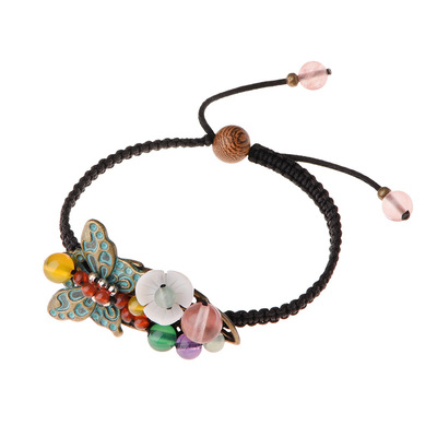 巴西女款多彩生日礼物碧玺手链