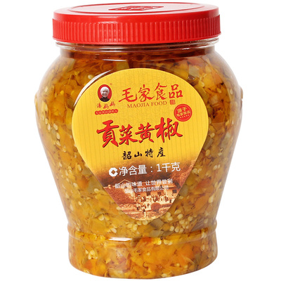 汤妈妈贡菜黄椒特辣剁湖南省450g