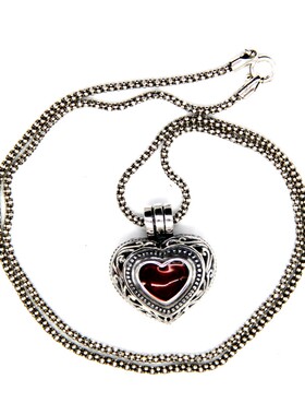 纯银楞严大随求防水吊坠嘎乌盒