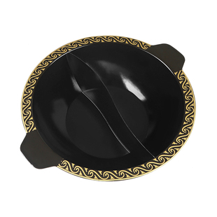 火锅锅商用三格鸳鸯锅子母火锅盆九宫格加厚加深大号电磁炉专用